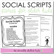 SOCIAL SCENES | Social Skills Stories For Older Kids